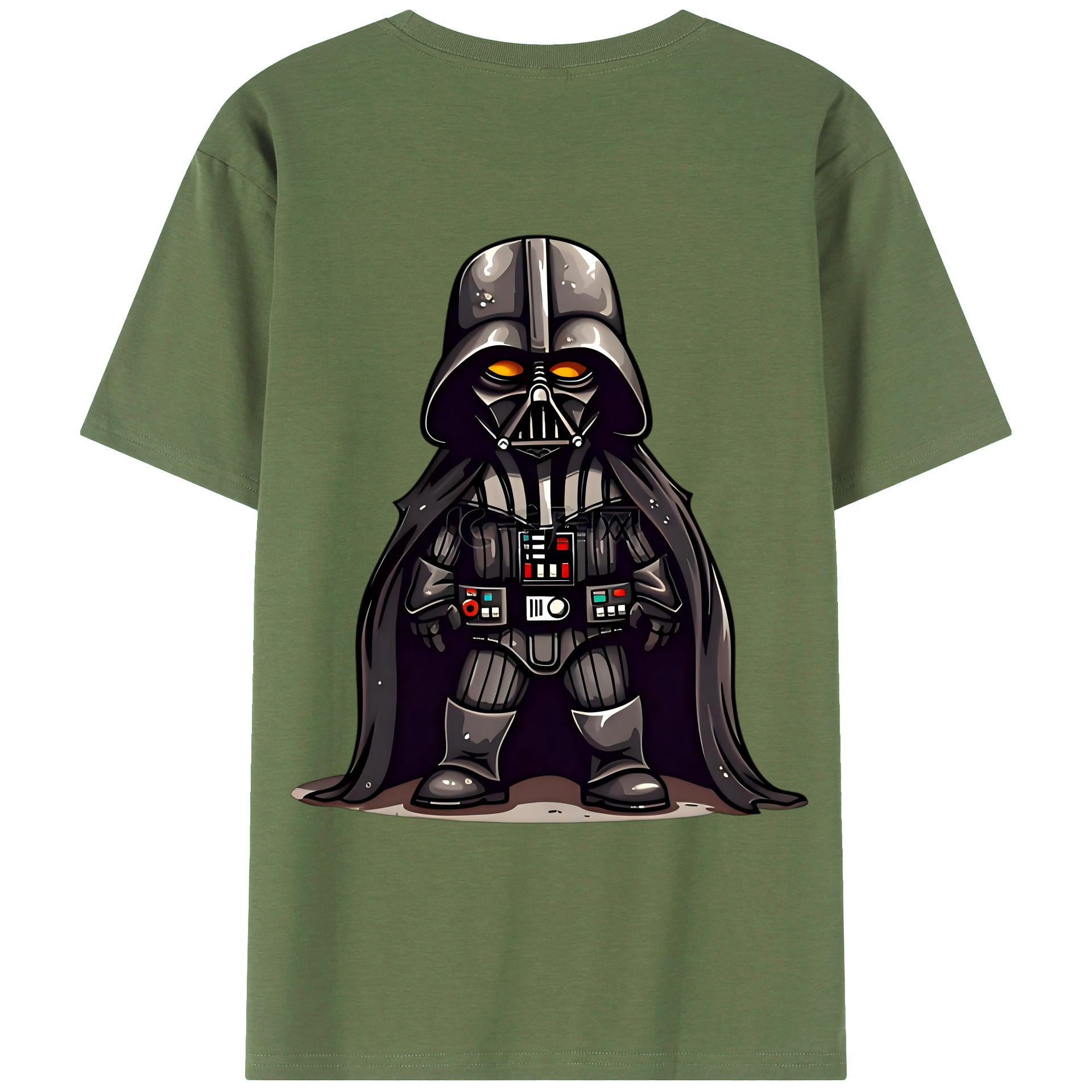 （画像用） スター・ウォーズ Star Wars 綿100％ メンズ半袖Tシャツ（バックプリント） 通気性
